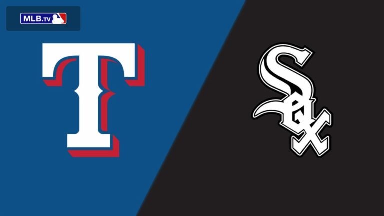 texas rangers vs white sox match player stats​