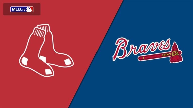 red sox vs atlanta braves match player stats​