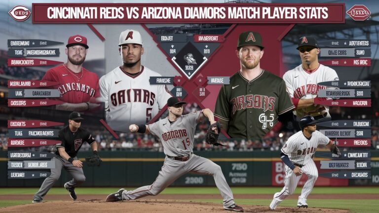 cincinnati reds vs arizona diamondbacks match player stats​