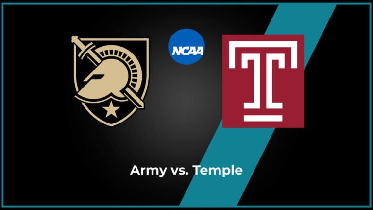 temple owls football vs army football match player stats​