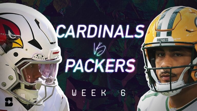 arizona cardinals vs green bay packers match player stats​