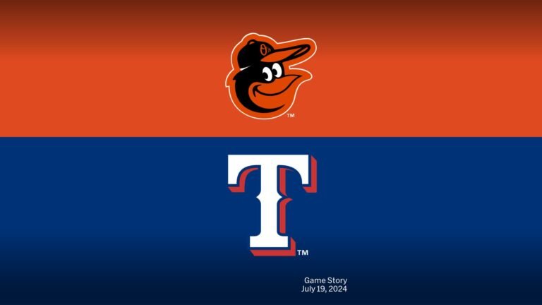 texas rangers vs baltimore orioles match player stats​